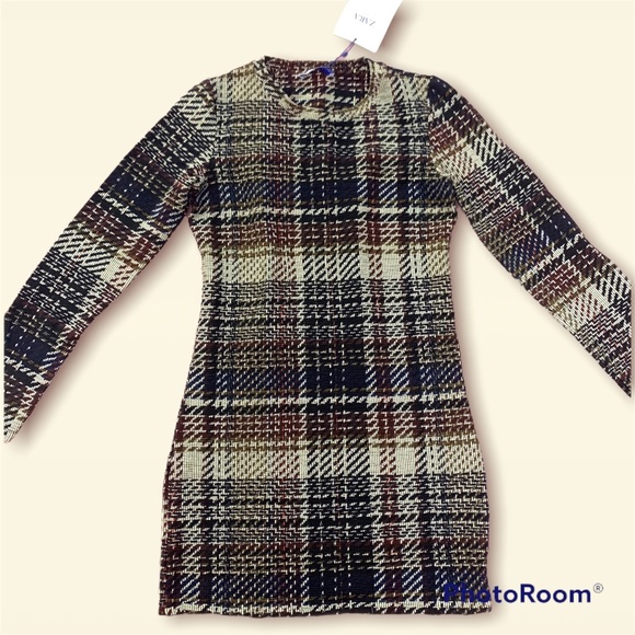 Zara Dresses & Skirts - Zara tweed mini dress